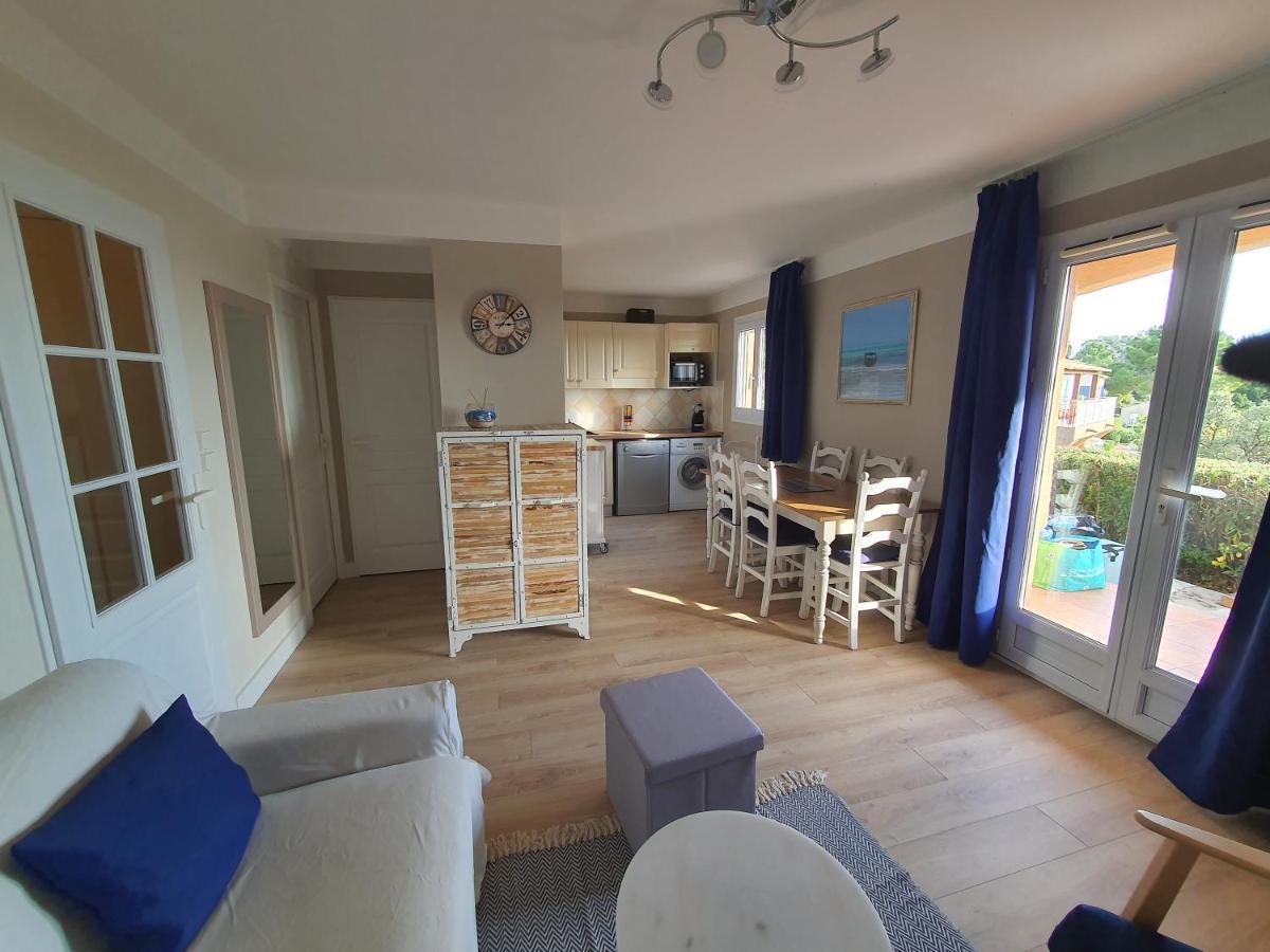 Les Issambres Appart 6 Pers Grande Terrasse Superbe Vue Mer Et Golfe De Saint Tropez, Piscine ภายนอก รูปภาพ